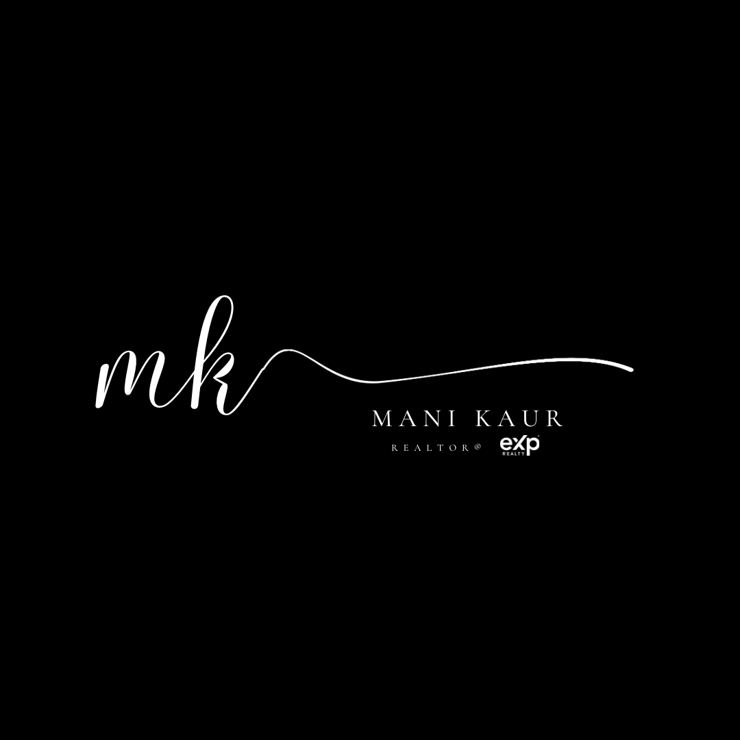 Mani Kaur signature logo, Realtor, eXp Realty